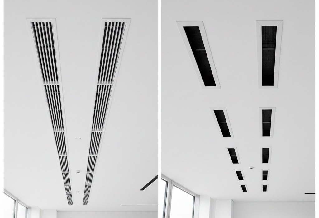 Щелевые вентиляционные решетки для потолков Celatus – скрытая вентиляция для квартир и коммерческих помещений