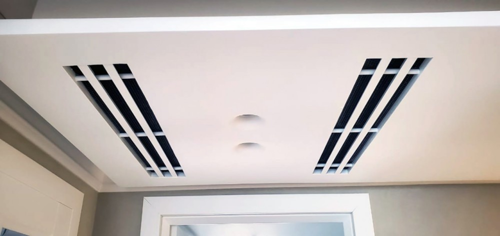 Щелевые вентиляционные решетки для потолков Celatus – скрытая вентиляция для квартир и коммерческих помещений