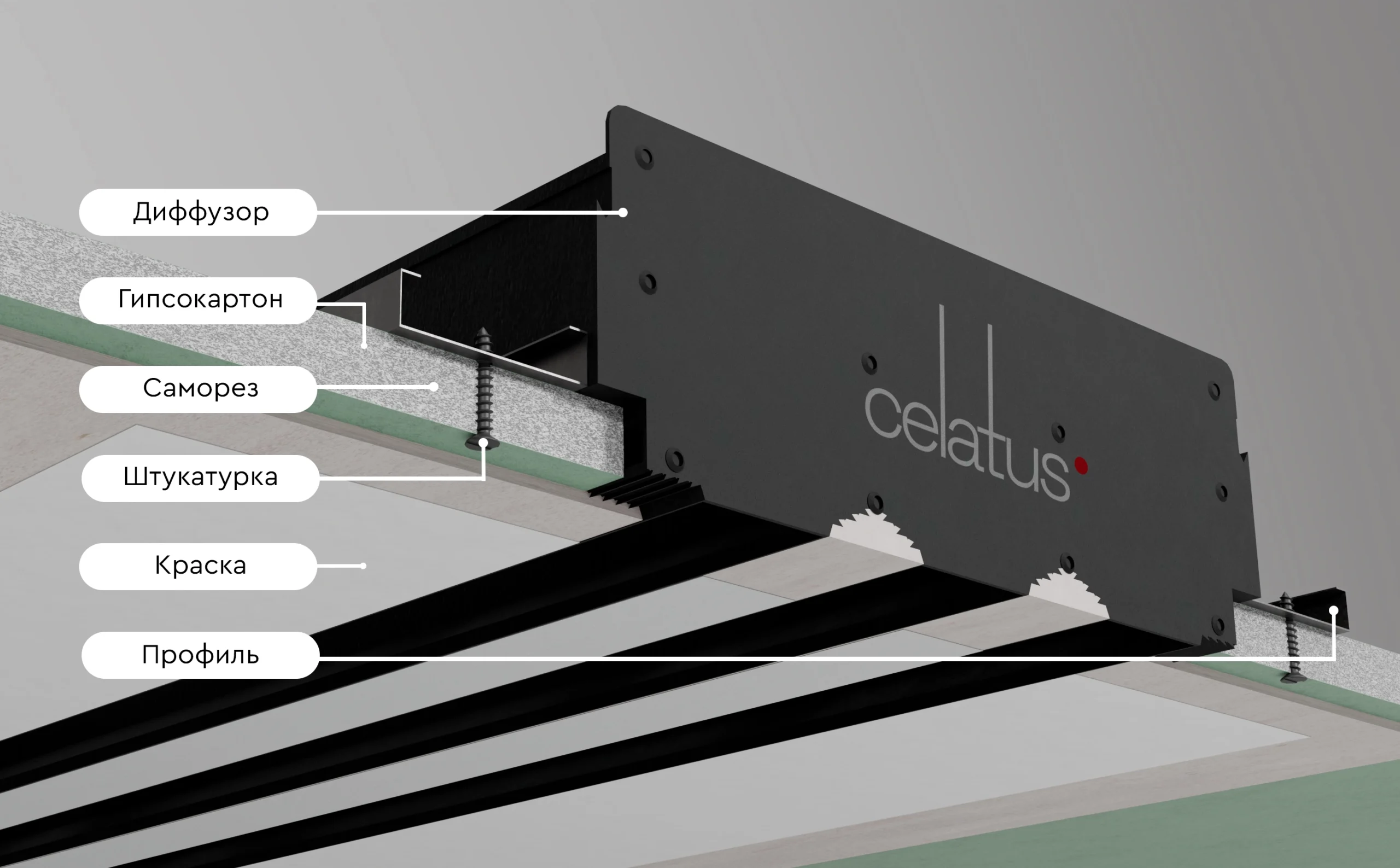 Celatus shiftlar uchun tirqishli ventilyatsiya panjaralari – kvartiralar va tijorat binolari uchun yashirin ventilyatsiya