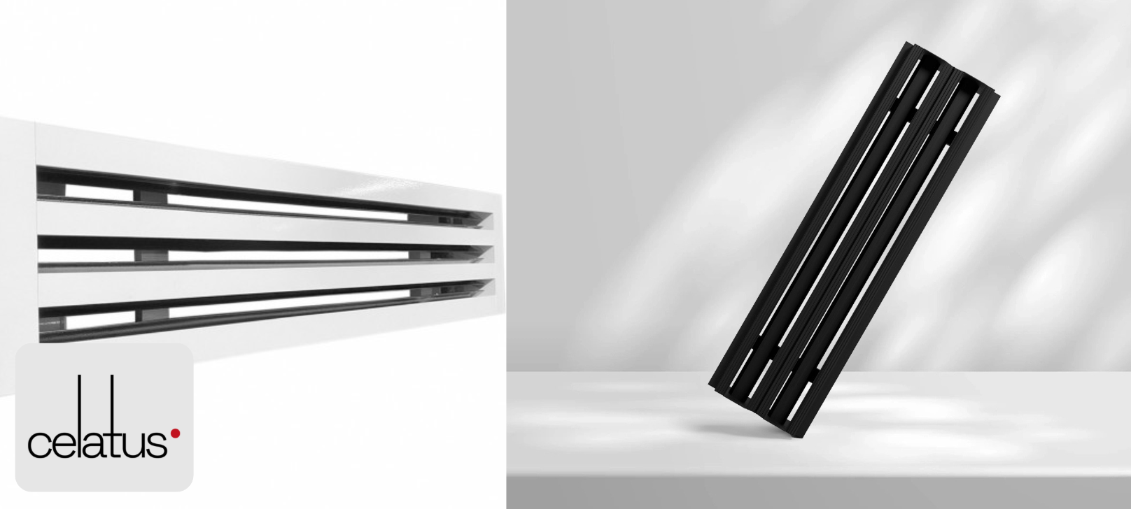 Щелевые вентиляционные решетки для потолков Celatus – скрытая вентиляция для квартир и коммерческих помещений